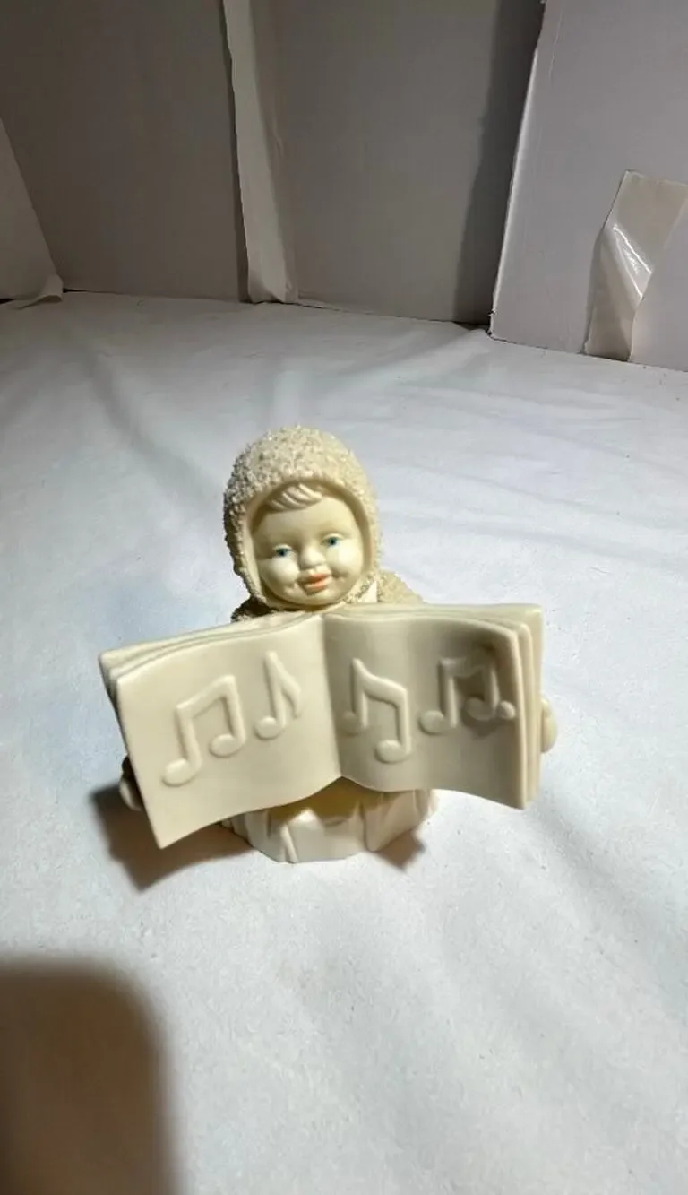 Department 56 Snowbabies 'Three Tiny Trumpeters' Figurine